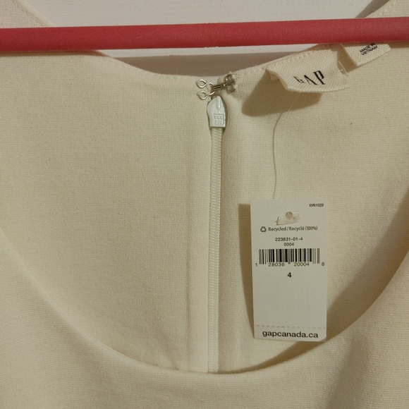 GAP Fit and Flare Midi Tank Ponte Dress NWT - Picture 8 of 9